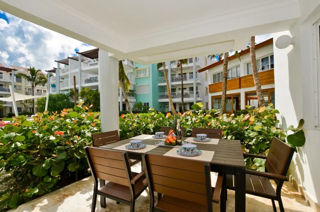 Modern living space at Playa Turquesa