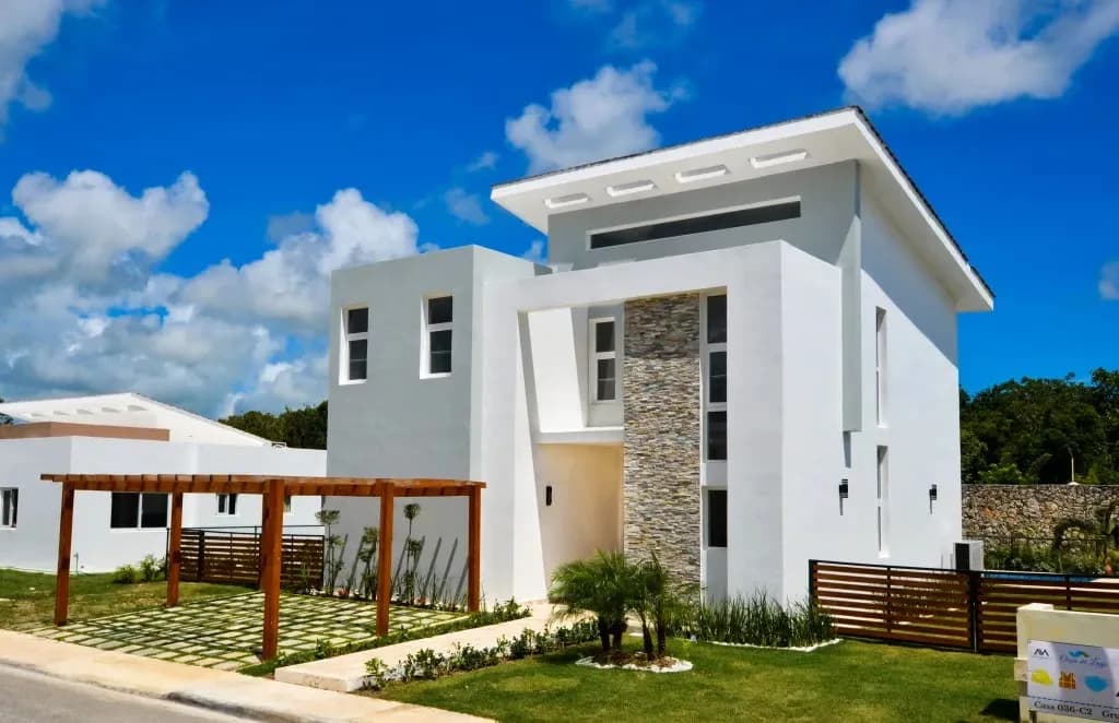 Modern villa interior at Vista Cana